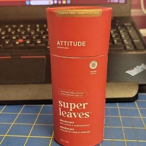 Attitude Super Leaves Deodorant 85g New